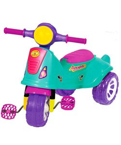 Triciclo Avespa Basic S/ Empurrador Verde Maral Brinquedos